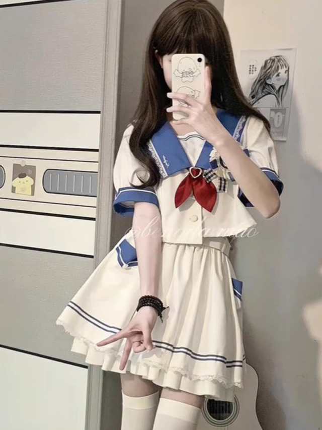 コスプレ 制服 JK 2点セット 女子高生 高校生 学生服 コスチューム